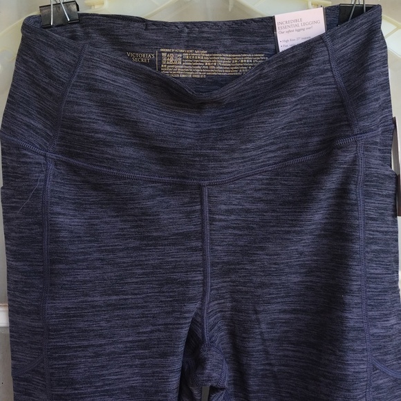 Victoria's secret incredible essential leggings with pockets size 8 NWT - Picture 2 of 10